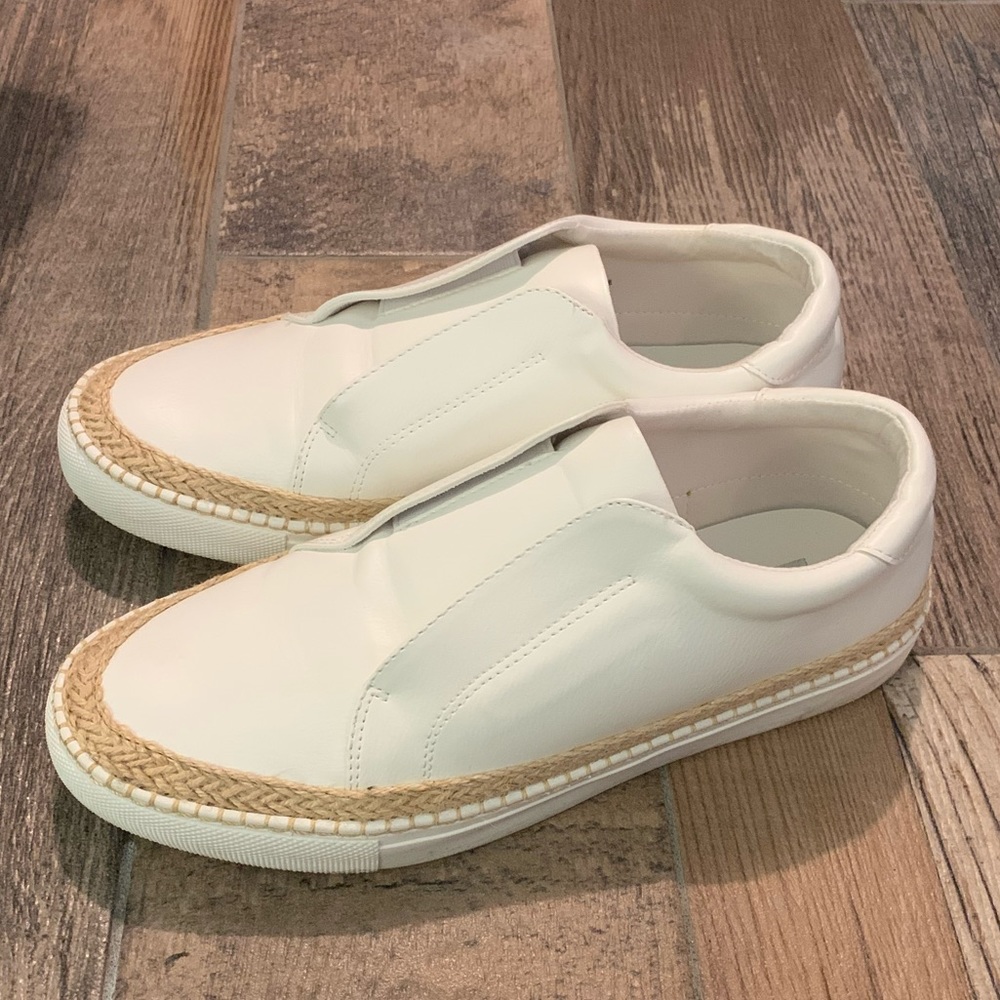 Steve Madden, White Dasher Espadrille